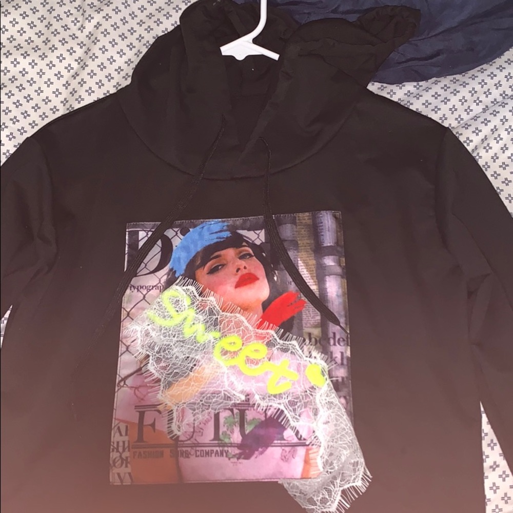 Hoodie Crop Top